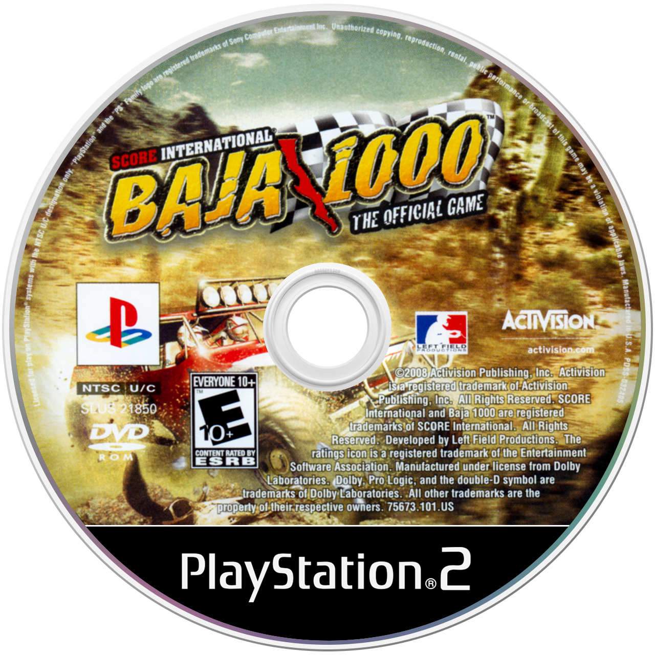SCORE International Baja 1000 media 4 for Playstation 2